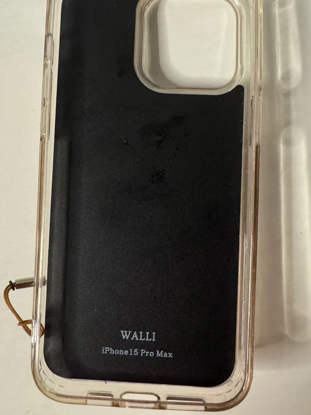 Floral Wallet Phone Case with Rust Strap - Compatible Case